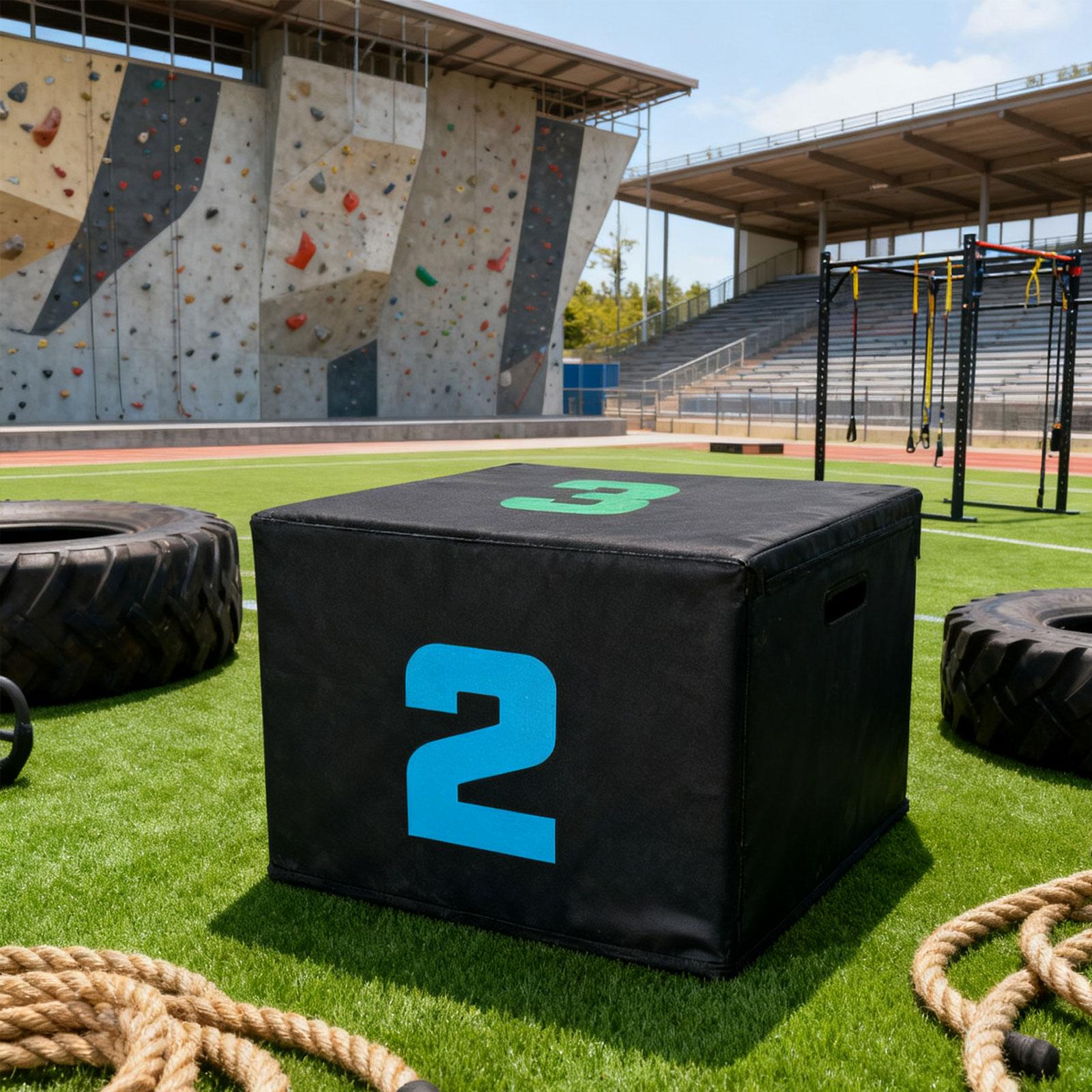 Box Jump Plyo - PVC Plyometric Jump Box Step Platform