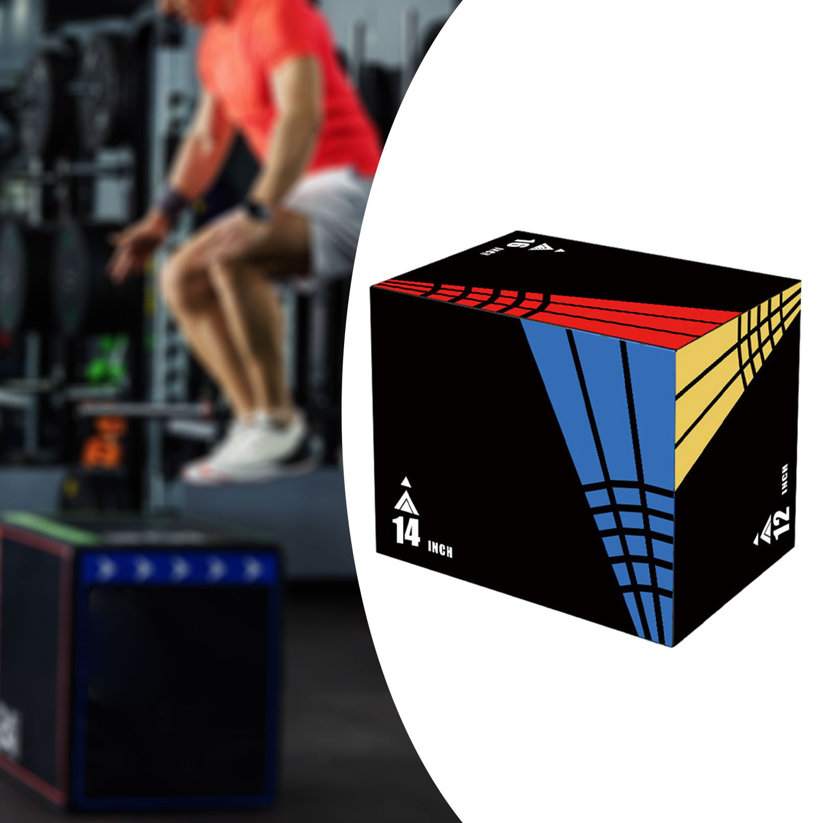 3-in-1Jump Box Plyometric Box  - Box Jump Plyo recension och pris