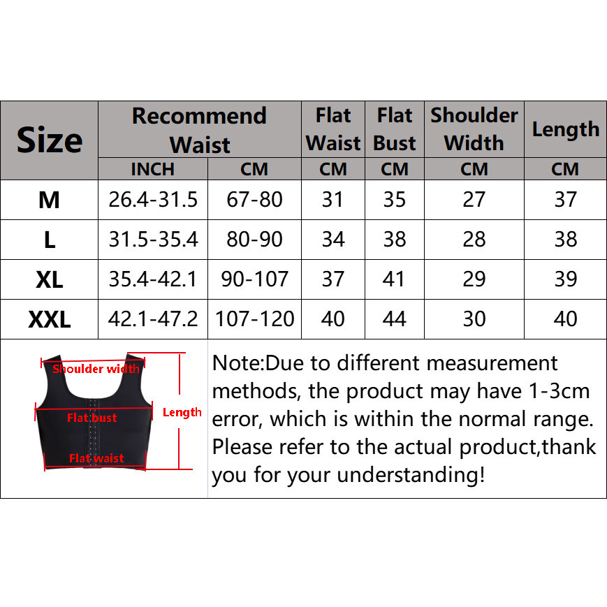 Men's Compression Corset Vest  - Crossfit Weight Vest recension och pris