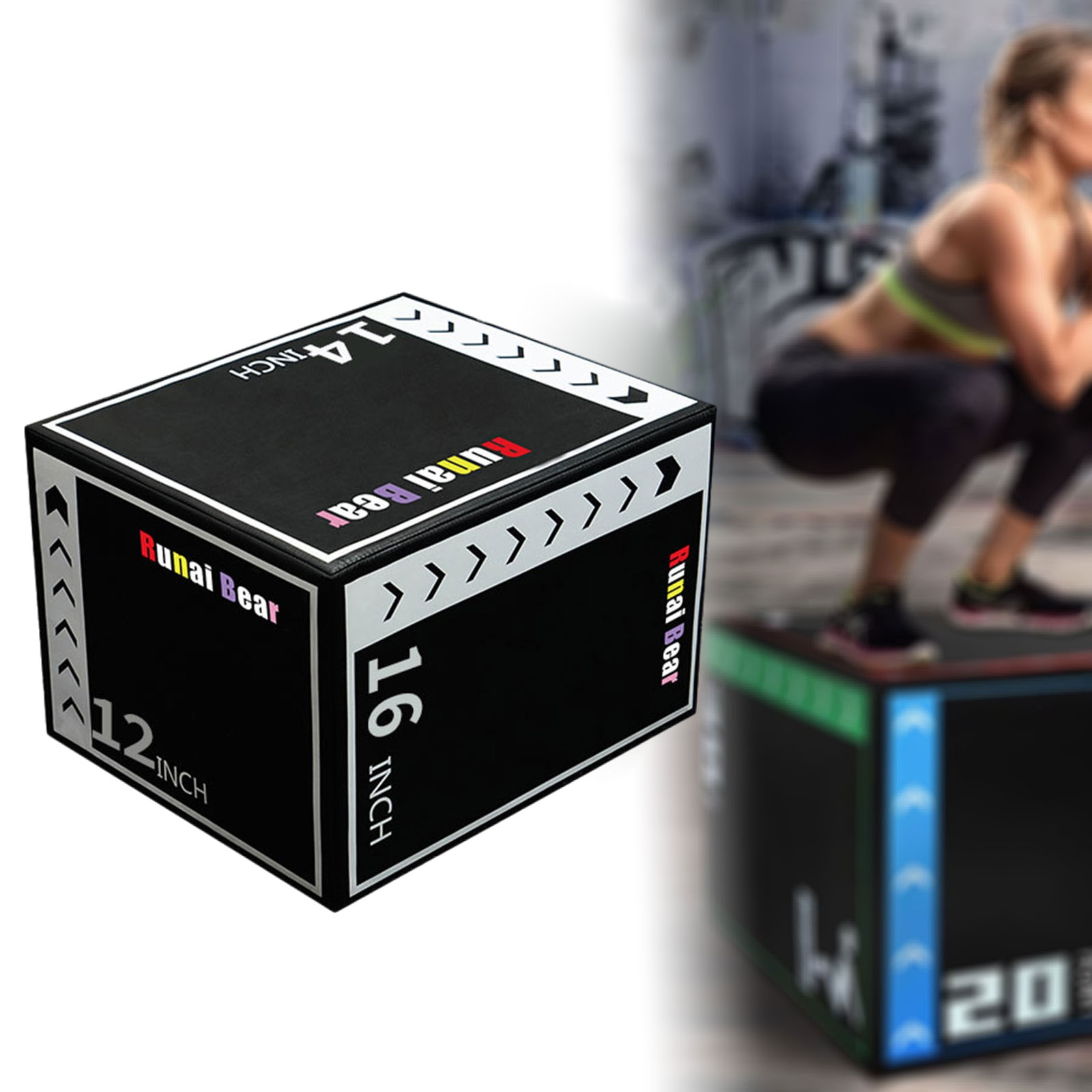 Plyo Jumping Exercise Box Port - Box Jump Plyo recension och pris