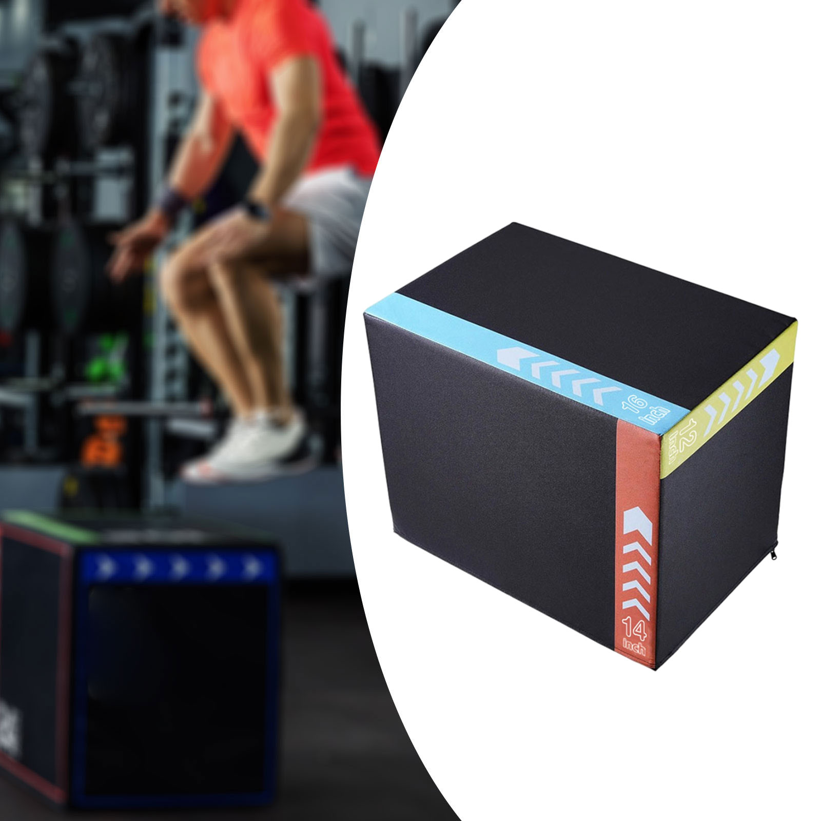 Plyo Jumping Exercise Box Port - Box Jump Plyo recension och pris