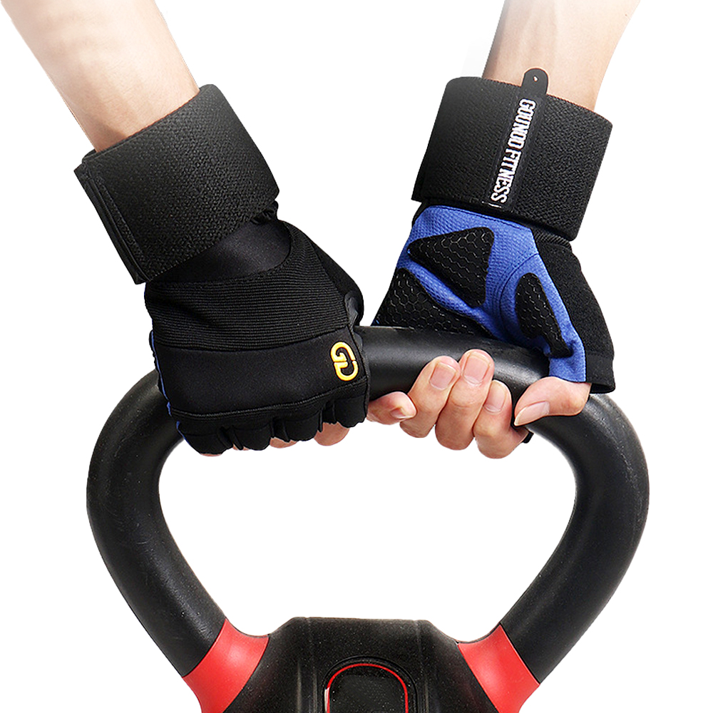 1Pair Workout Gloves with Wris - Gear For Crossfit recension och pris